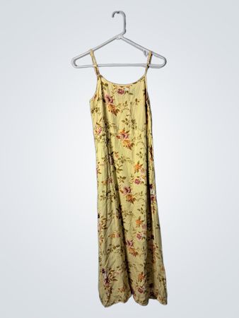 Yellow Floral Dress