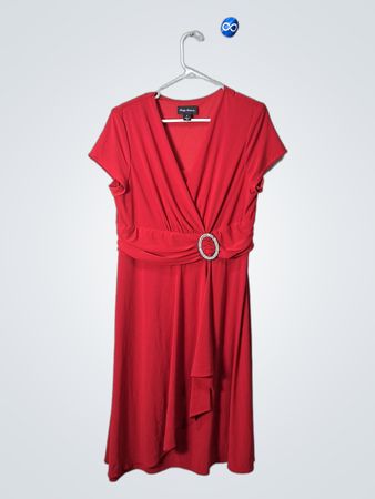 Kathy Roberts Red Dress