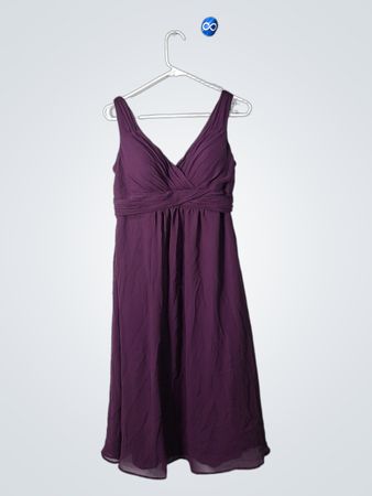 Pretty Maids Purple Sleeveless Dress