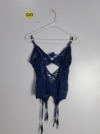 Anyou Blue Lace Bodysuit