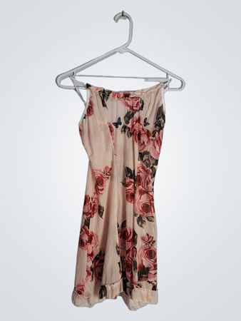 Floral Spaghetti Strap Dress