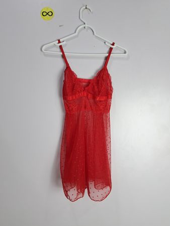 Red Lace Chemise