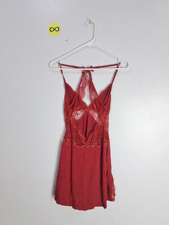 Red Lace Chemise