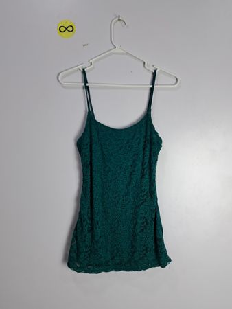 Green Lace Camisole