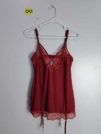 Red Lace Camisole