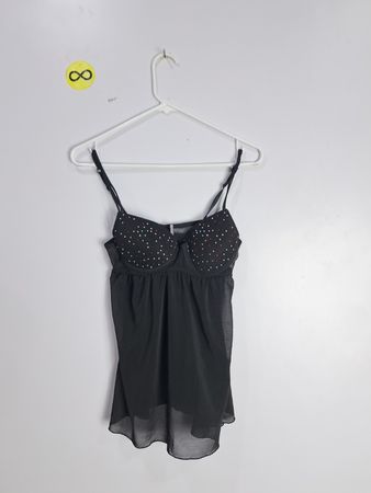 Black Sheer Camisole