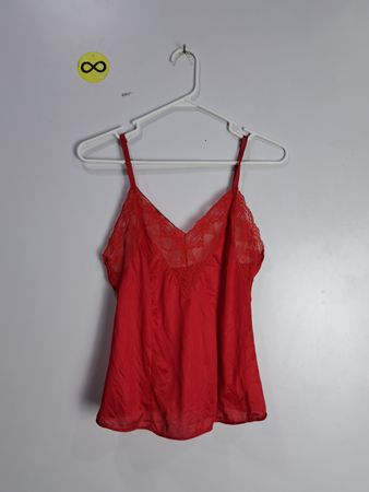 Red Lace Camisole