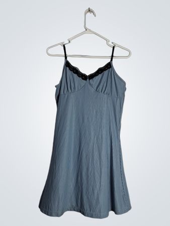 Blue Sleeveless Dress