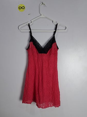 Red Lace Chemise