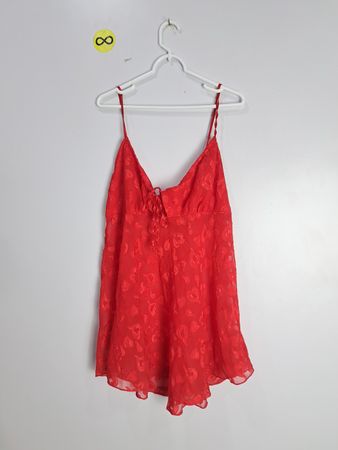 Red Lace Chemise