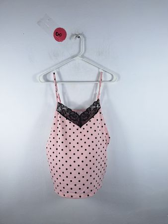 Pink Polka Dot Camisole