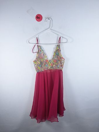 Pink Floral Dress