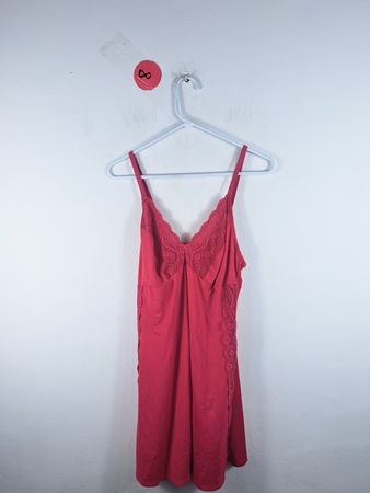 Red Lace Trim Camisole