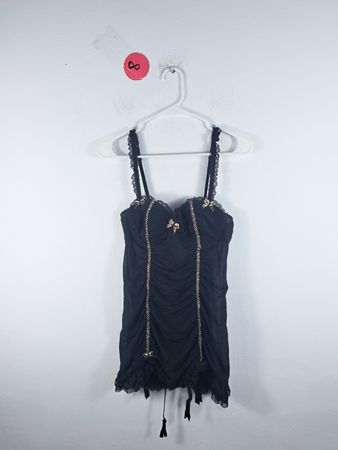 Black Lace Trim Camisole