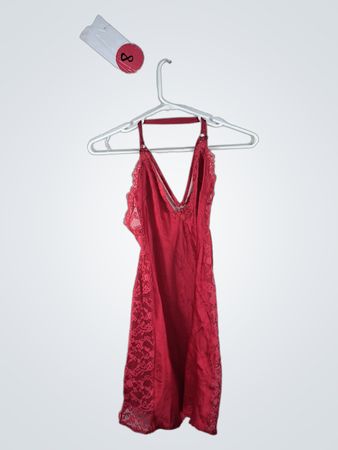 Red Lace Chemise