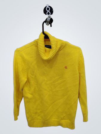Ralph Lauren Yellow Turtleneck Sweater