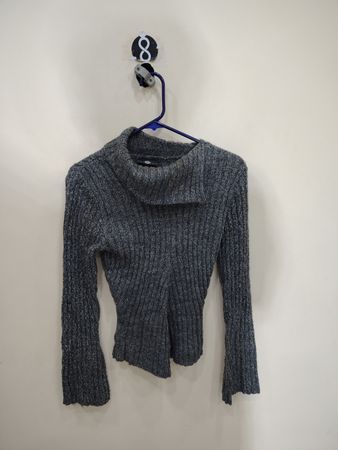 Gray Knit Sweater