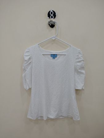 CeCe White Blouse