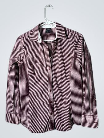 George Striped Button-Down Shirt