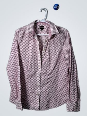 Talbots Patterned Long Sleeve Shirt