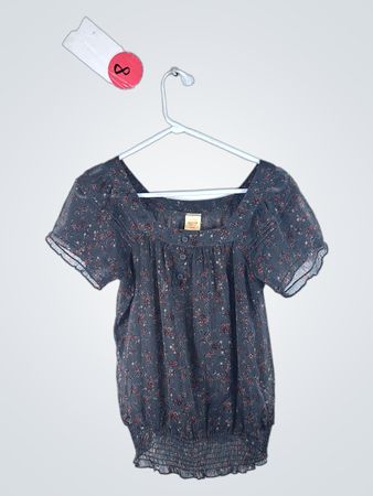 Mossimo Floral Blouse