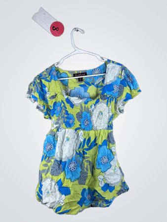 Gloria Vanderbilt Floral Romper