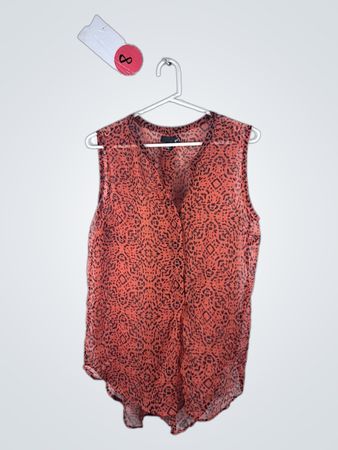 SEAR branded orange dress