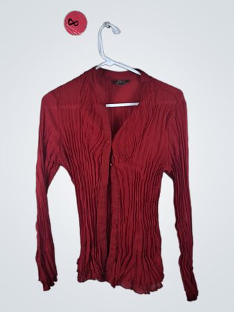 Jessica Red Blouse