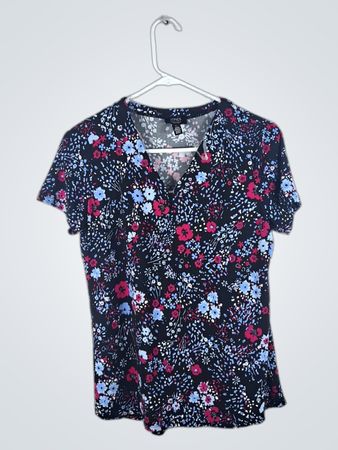 Jones New York Signature Floral Blouse
