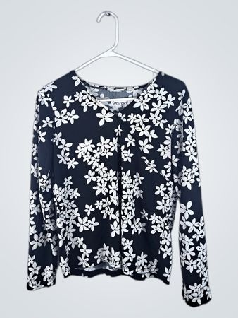 Peacock Floral Blouse