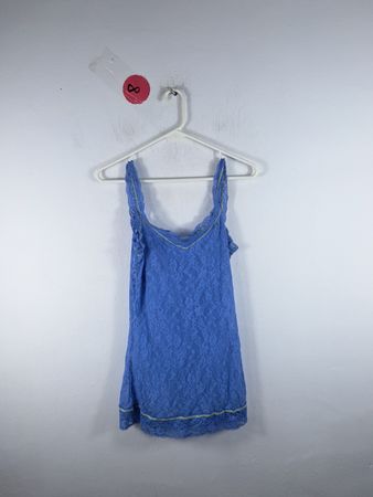Blue Lace Camisole