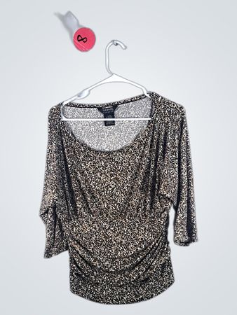 George Leopard Print Blouse