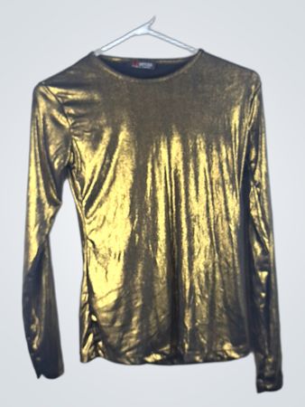 Gold Long-Sleeve Shirt