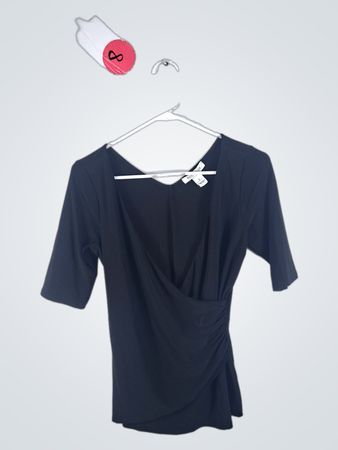 Black & Sweet Women's Short Sleeve Top