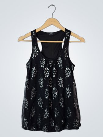 Black Floral Dress