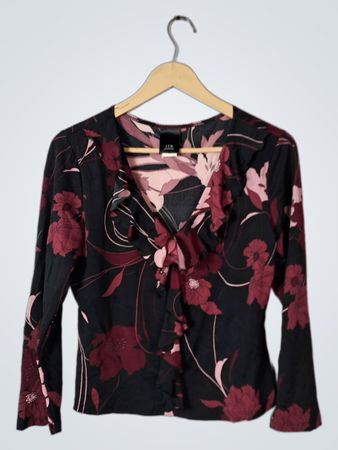 J.T.B. Petite Floral Blouse