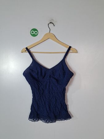 Blue Lace Camisole