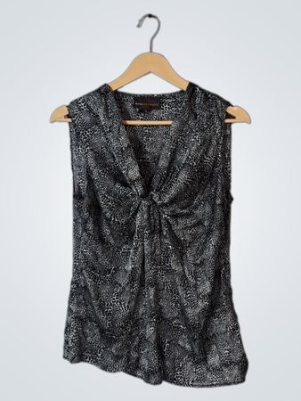 Dana Buchman Leopard Print Top