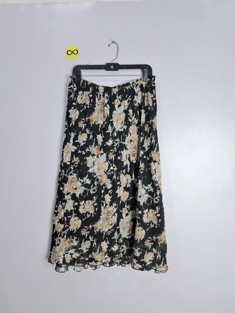 Briggs New York Floral Print Skirt