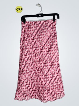 Pink Floral Skirt