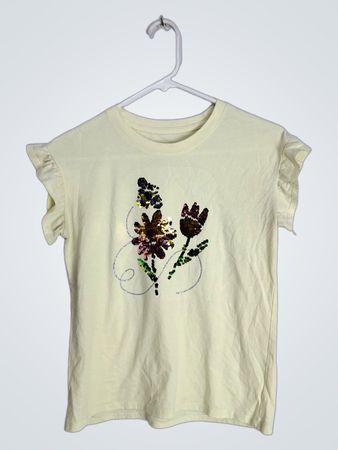 Cat & Cake Women's Ruffled Short Sleeve T-Shirt