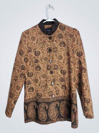 Positive Attitude Printed Blazer