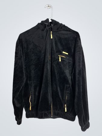 Players Gb Black Polyester Jacket