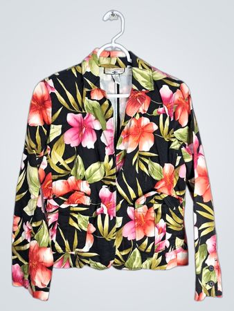 Caribbean Joe Floral Long-Sleeve Shirt
