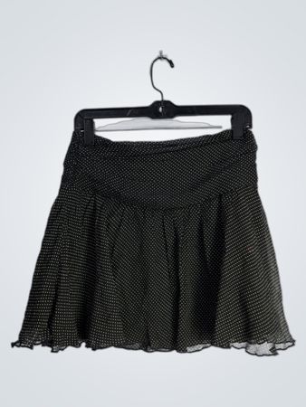 Express Polka Dot Mini Skirt