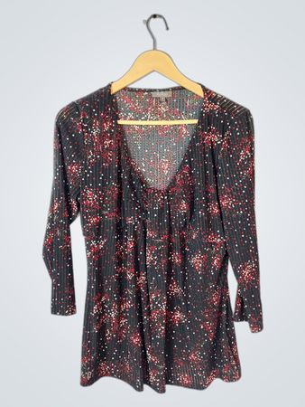 Katies Floral Long-Sleeve Top