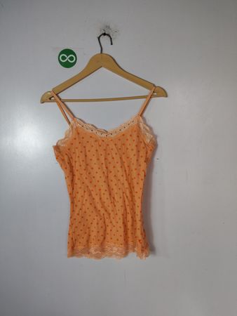 Dream Out Loud by Selena Gomez Orange Polka Dot Cami