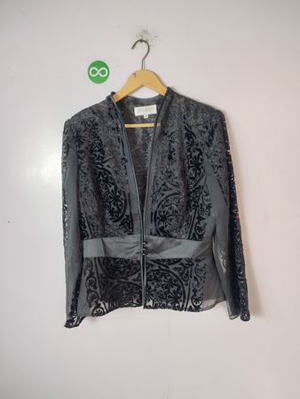 Ever Beauty Black Lace Jacket