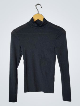 Topshop Black Turtleneck Sweater