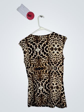 WORTHINGTON Leopard Print Blouse